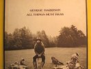 All Things Must Pass George Harrison Original Vinyl LP Record Album WITH POSTER