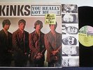THE KINKS   YOU REALLY GOT ME LP   ORIGINAL MONO   1965   EXCELLENT condition