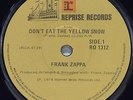 FRANK ZAPPA - DONT EAT THE YELLOW SNOW - NZ REPRISE 1974 45 -