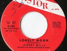 Rare Popcorn Northern Soul 45 – JOHNNY WELLS - Lonely Moon - ASTOR