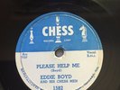 78 RPM Eddie Boyd CHESS 1582 Please Help Me