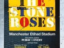 2x Stone Roses Seating Tickets Friday 17th June 2016 Manchester Etihad