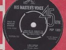 GLENDA COLLINS-LOLLIPOP.RARE HMV 45 FROM 1964.RGM JOE MEEK.RITCHIE BLACKMORE