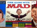 3x MAD MAGAZINE LPs Alfred E Neuman FINK ALONG WITH Musically TWISTS Rock N Roll