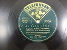 Schellack Platte Stille Nacht Oh Du fröhliche Rudolf Meimberg Orgelsolo