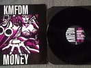 KMFDM Money LP vinyl misprint white cover UK 1st Press Nihil Symbols Excellent