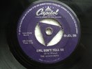 The Beach Boys - Girl don't tell me/Barbara Ann -Rare S.RHODESIA 45 RPM