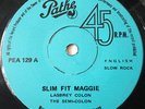 THE SEMI-COLON slim fit maggie AFRO ROCK POP NIGERIA KENYA 45 Pathé