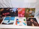 7x The Bob Seger System LP's:Ramblin Gamblin Man,Seven,Mongrel,Live Bullet,Nine+