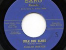 Hear - Rare Rockabilly 45 - Adolph Hofner - Milk Cow Blues - Sarg Records # 207