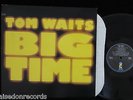 TOM WAITS, Big Time MASTERDISK PROMO USA EXCELLENT- LP