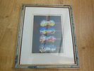 Walt Shaw print Vivaldi The four seasons with violin shapes.