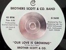 BROTHERS SCOTT & CO BAND - looking into the future - 45 rare MODERN SOUL/FUNK