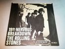 RARE BLUES ROCK 45 & SLEEVE THE ROLLING STONES 19TH NERVOUS BREAKDOWN NM