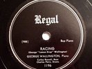 George Wallington: Racing/Knockout E/E- 78 rpm Regal Very Rare 1949