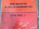 BACH- SUITE NO.3 FOR UNACCOMPANIED CELLO, ANTONIO JANIGRO, WESTMINSTER W-9001