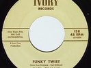 EARL GILLIAM Funky Twist / Going Back Home 45 on Ivory 60s Texas R&B