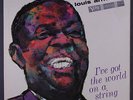LOUIS ARMSTRONG: I've Got The World On A String LP (Mono) Jazz