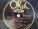 Fred Hall & His Sugar Babies SOMEDAY YOU'LL SAY OK 1927  jazz on OKEH 40891