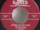 Rain Drops 45 Rockin' On The Farm Rare R&B Doo Wop on Spin It Elroy Coleman