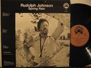 RUDOLPH JOHNSON usa LP SPRING RAIN jazz BLACK JAZZ EX EX 33 rpm vinyl record RAR