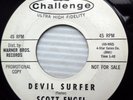 SCOTT ENGEL aka Scott Walker DEVIL SURFER Your guess INSTRUMENTAL promo 45 e6424