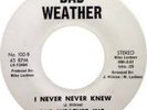 Northern Soul 45 Bad Weather Inc 100 I Never Never Knew