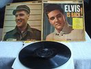 ELVIS PRESLEY-ELVIS IS BACK- 1960- UK LP -1st Press -LARGE SILVER SPOT-EX