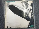 LED ZEPPELIN lp1 debut Rare 1st Pressing Turquoise Lettering