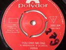 ABBA under attack KENYAN PRESSING 45 Polydor