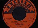 SONNY MARTIN: Air Force-u.s. Navy / Life Will Be So Hard To Bear 45 Blues & R&B