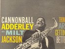 CANNONBALL ADDERLEY W.MILT JACKSON-LP- THINGS ARE GETTING BETTER- RIVERSIDE