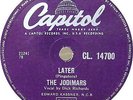 78 RPM - The Jodimars - Later / Cloud 99 - 1957