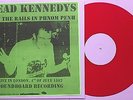 Dead Kennedys - Off The Rails In Phnom Penh LP RED VINYL Live London 1982 Punk