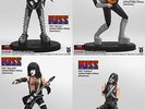Kiss Rock Iconz Statuen DE Exclusive Set Knucklebonz Figuren Demon Spaceman