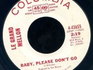Le Grand Mellon RARE Northern Soul PROMO 45 Columbia Baby Please Don't Go HEAR