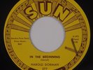HAROLD DORMAN: Wait Till Saturday Night SUN ROCK 45 Super VG++ Rockabilly