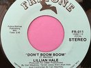 Funky Soul 45 Lillian Hale-Don't Boom Boom-Fretone