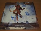 Hand Signed AC/DC Blow Up Your Video US 1st Pressing Vinyl LP Record x 5 + COA