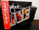 Foghat-Live Japan Import LP w/Obi and Insert Near Mint...Excellent Copy
