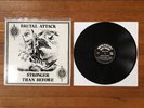 Brutal Attack - Stronger Than Before  LP org isd Skinhead Oi Punk Not KBD RRR