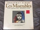 Les Miserables Orginal Broadway Cast Album w/Insert 2 Records Great condition