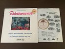 RIMSKY - KORSAKOV LP (SCHEHERAZADE) ON HMV ASD 251 (WHITE/GOLD LABEL) *NR MINT*