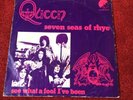 Queen Rare Seven Seas Of Rhye Dutch 7inch Pic Sleeve