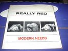 REALLY RED Modern Needs EP C.I.A. 002 Records Punk 7