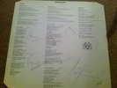 Queen Autographed Signed LP Record Inner Sleeve 1