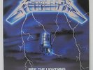 METALLICA - RIDE THE LIGHTNING LP 1984 US ORIG ELEKTRA MEGADETH SLAYER THRASH