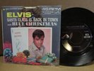 Elvis Presley Blue Christmas Santa Claus Is Back In Town 447-0647 EX PIC SLEEVE