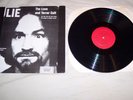 CHARLES MANSON LP VINYL LIE 1987 Awareness Records Rare Collectable