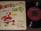 LOS ZIPPS & LAS CARDENAS Rockin' Con Santa GARAGE ROCKABILLY (1961 MEXICO 7